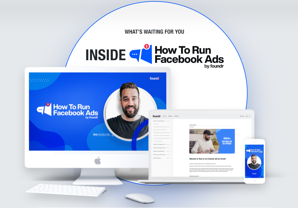 Nick Shackelford – How To Run Facebook Ads by Foundr 